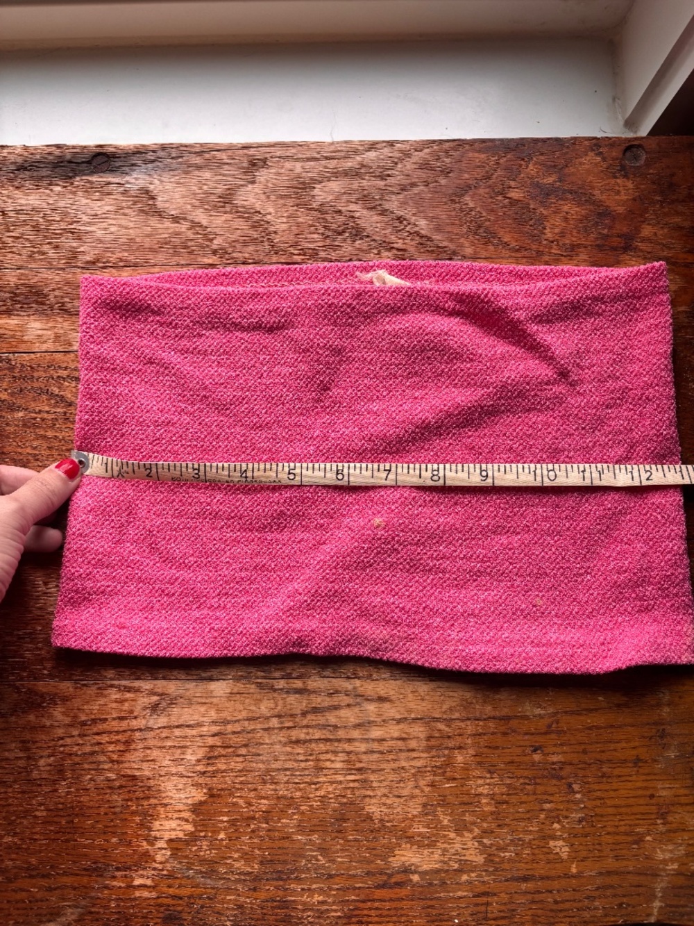 Vintage Hot Pink Tube Top 80’s
